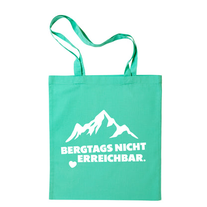 Tasche "Bergtags nicht erreichbar" - meinherzschlag.de