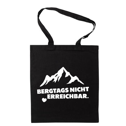 Tasche "Bergtags nicht erreichbar" - meinherzschlag.de