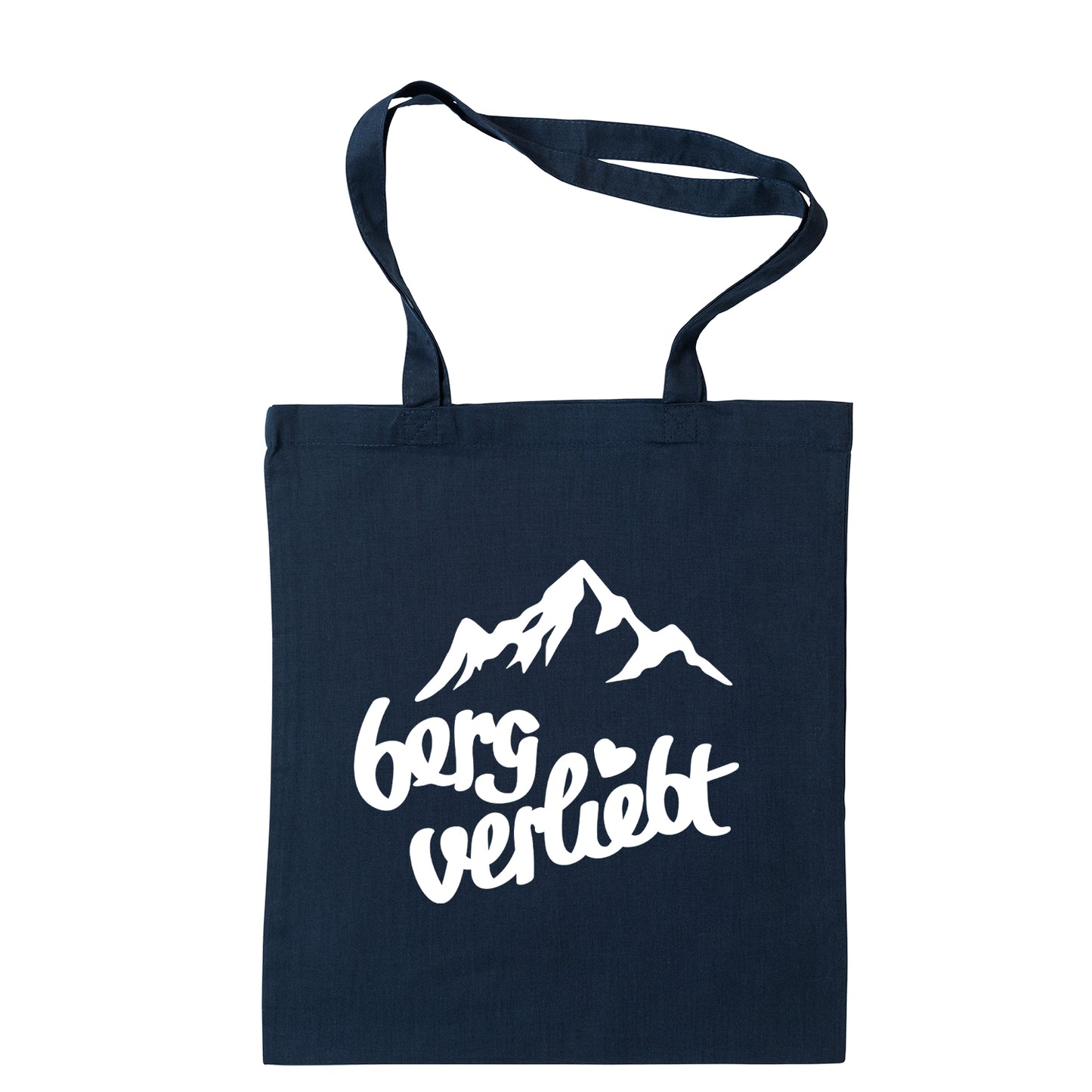 Tasche "bergverliebt ❤" - meinherzschlag.de