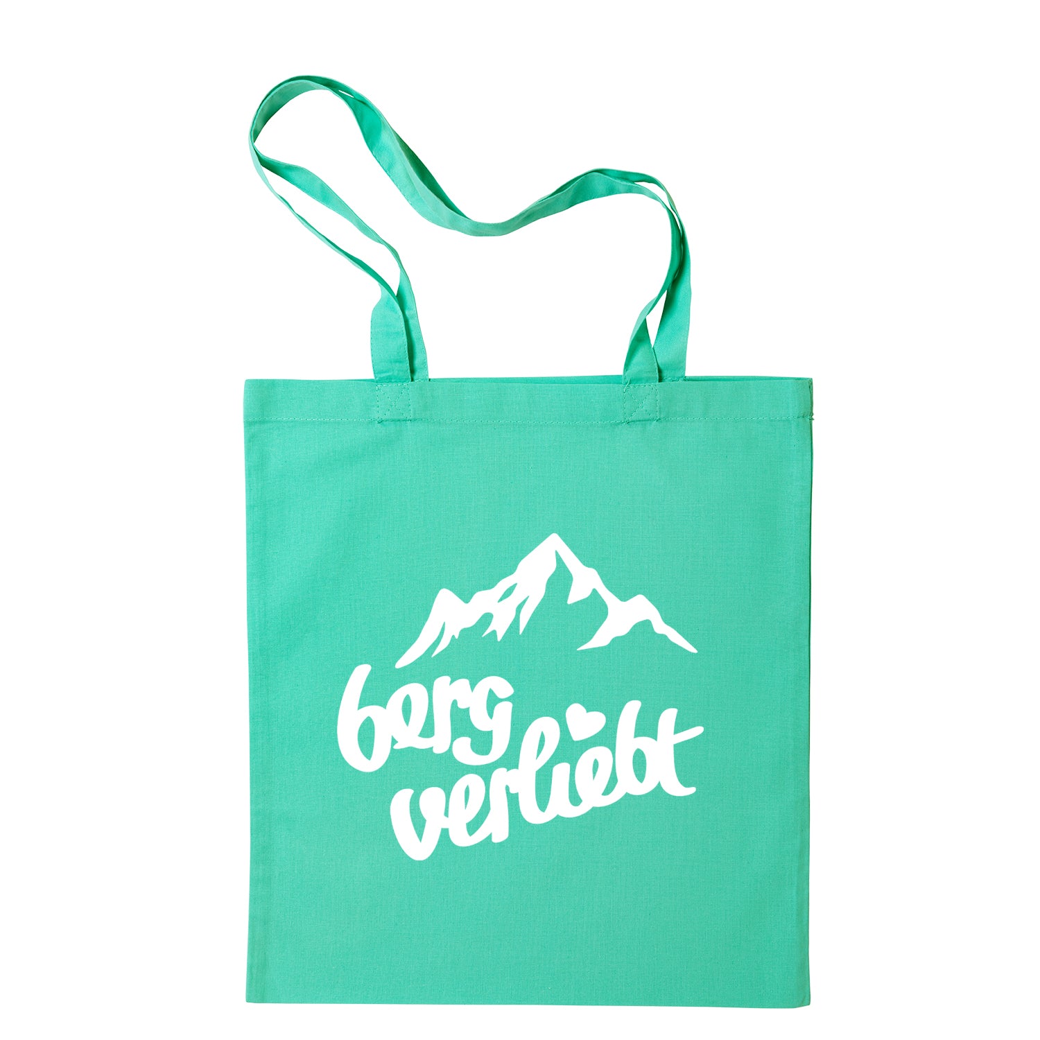 Tasche "bergverliebt ❤" - meinherzschlag.de