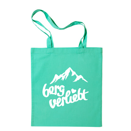 Tasche "bergverliebt ❤" - meinherzschlag.de