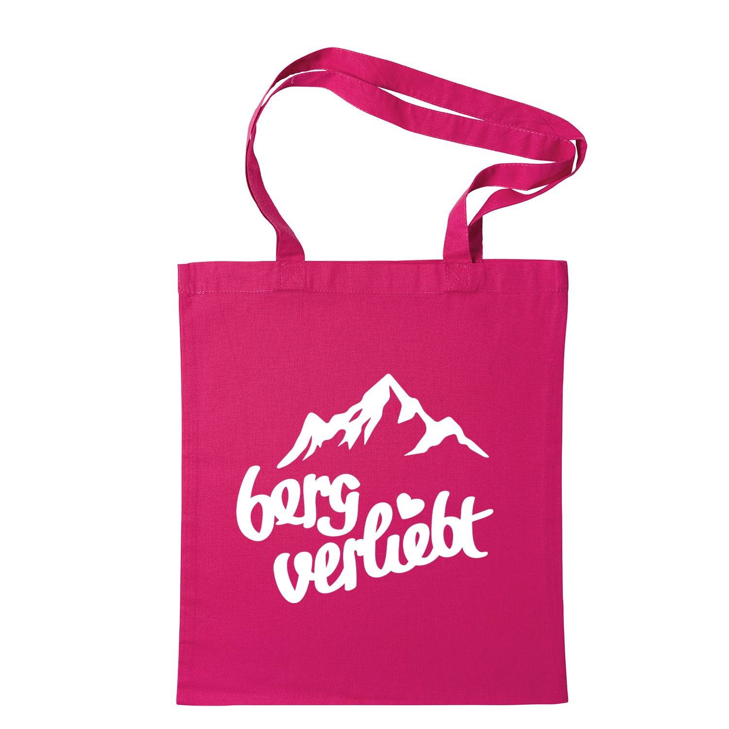 Tasche "bergverliebt ❤" - meinherzschlag.de
