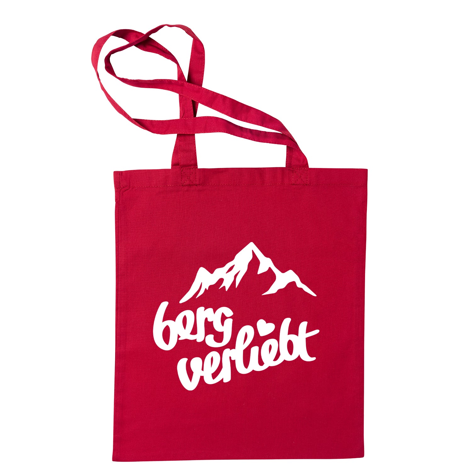 Tasche "bergverliebt ❤" - meinherzschlag.de