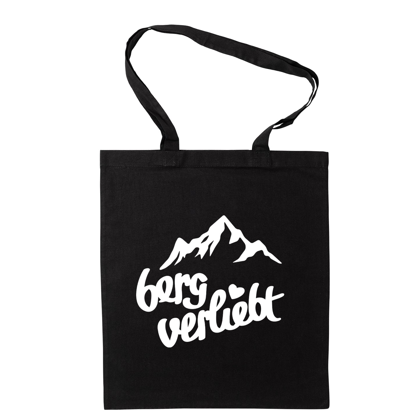 Tasche "bergverliebt ❤" - meinherzschlag.de