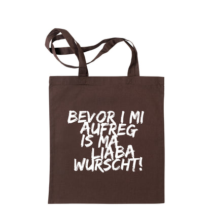 Tasche "Bevor i mi aufreg ..." - meinherzschlag.de