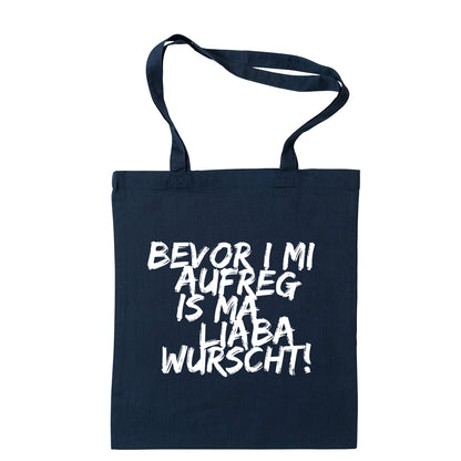 Tasche "Bevor i mi aufreg ..." - meinherzschlag.de