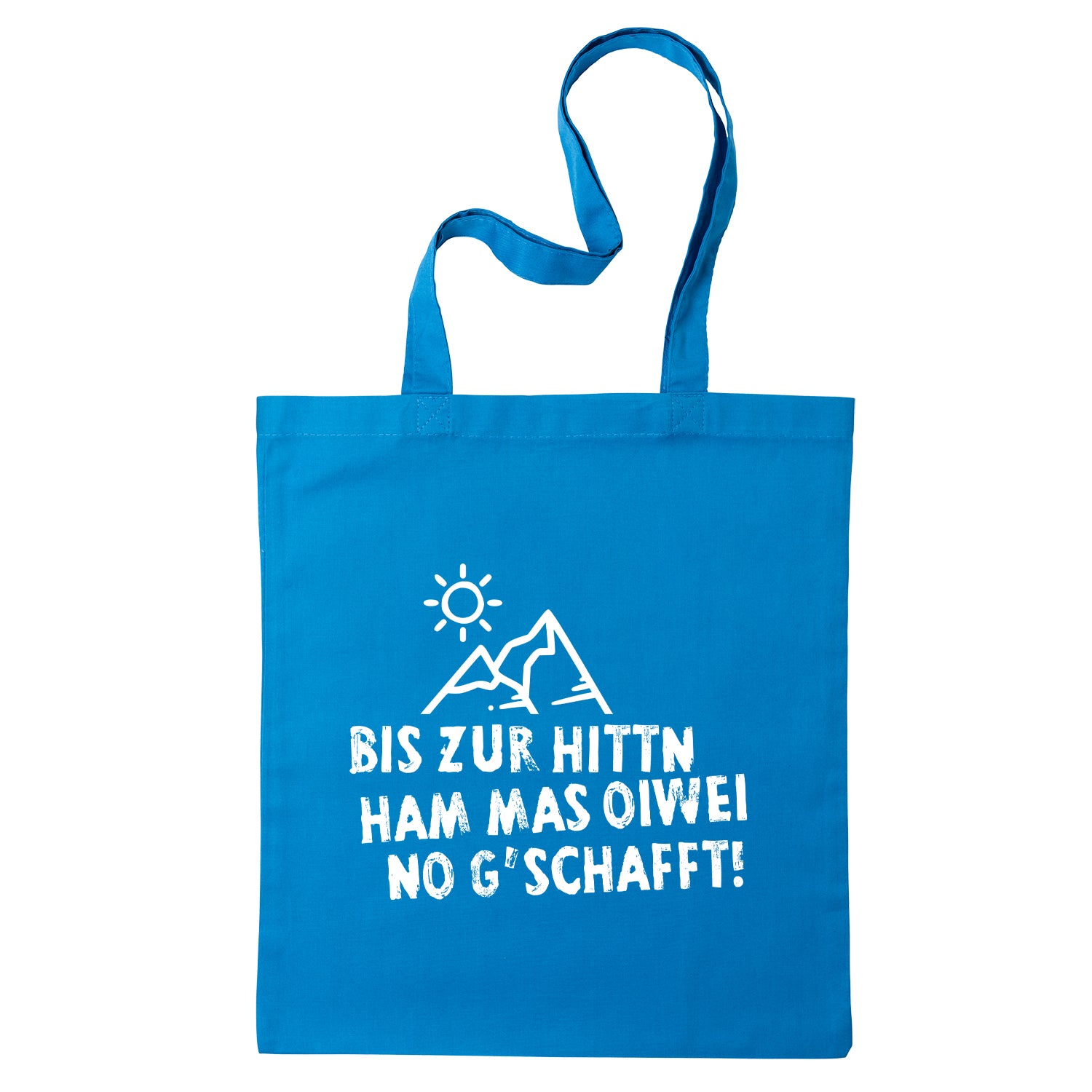 Tasche "Bis zur Hittn" - meinherzschlag.de