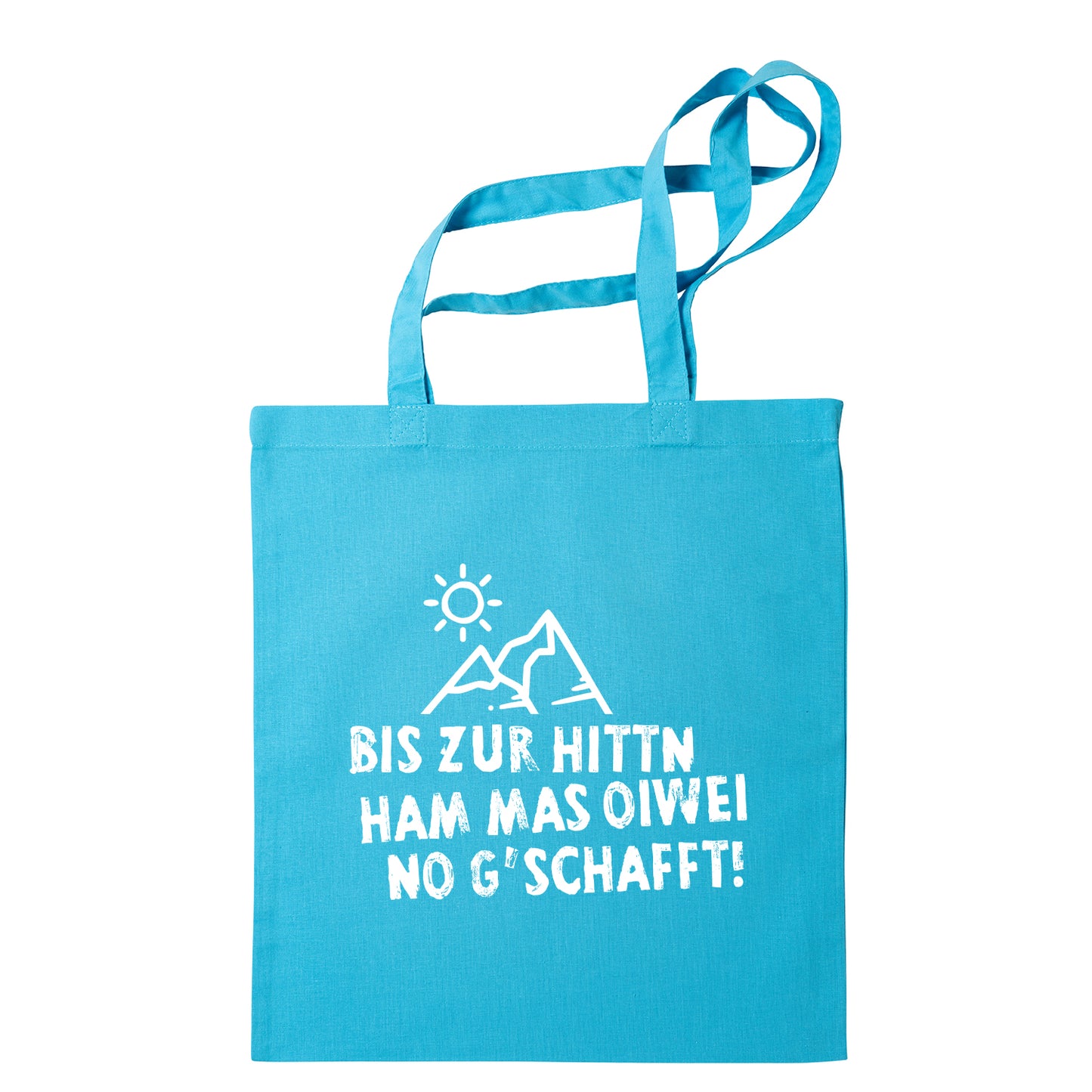 Tasche "Bis zur Hittn" - meinherzschlag.de