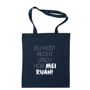 Tasche "Du host Recht!" - meinherzschlag.de