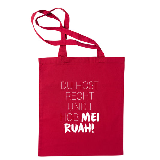 Tasche "Du host Recht!" - meinherzschlag.de