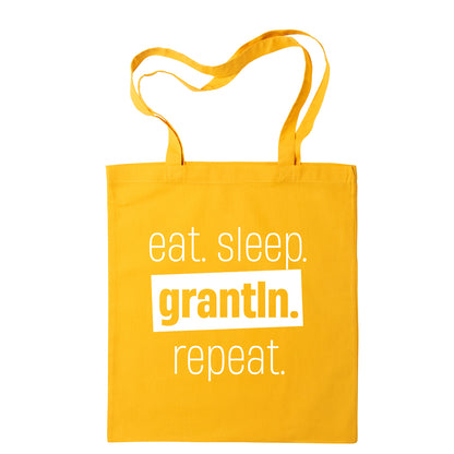 Tasche "Eat. Sleep. Grantln. Repeat." - meinherzschlag.de
