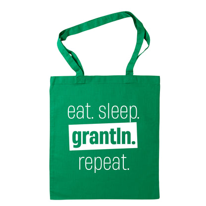 Tasche "Eat. Sleep. Grantln. Repeat." - meinherzschlag.de