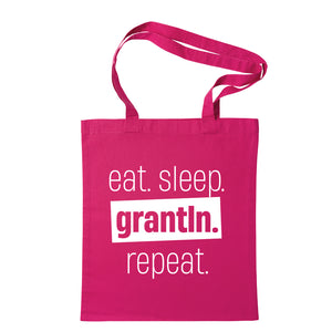 Tasche "Eat. Sleep. Grantln. Repeat." - meinherzschlag.de