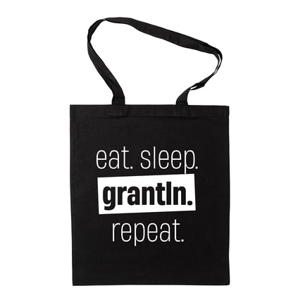 Tasche "Eat. Sleep. Grantln. Repeat." - meinherzschlag.de