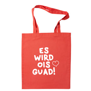 Tasche "Es wird ois guad!" von meinherzschlag – Produktbild 5 von 11.