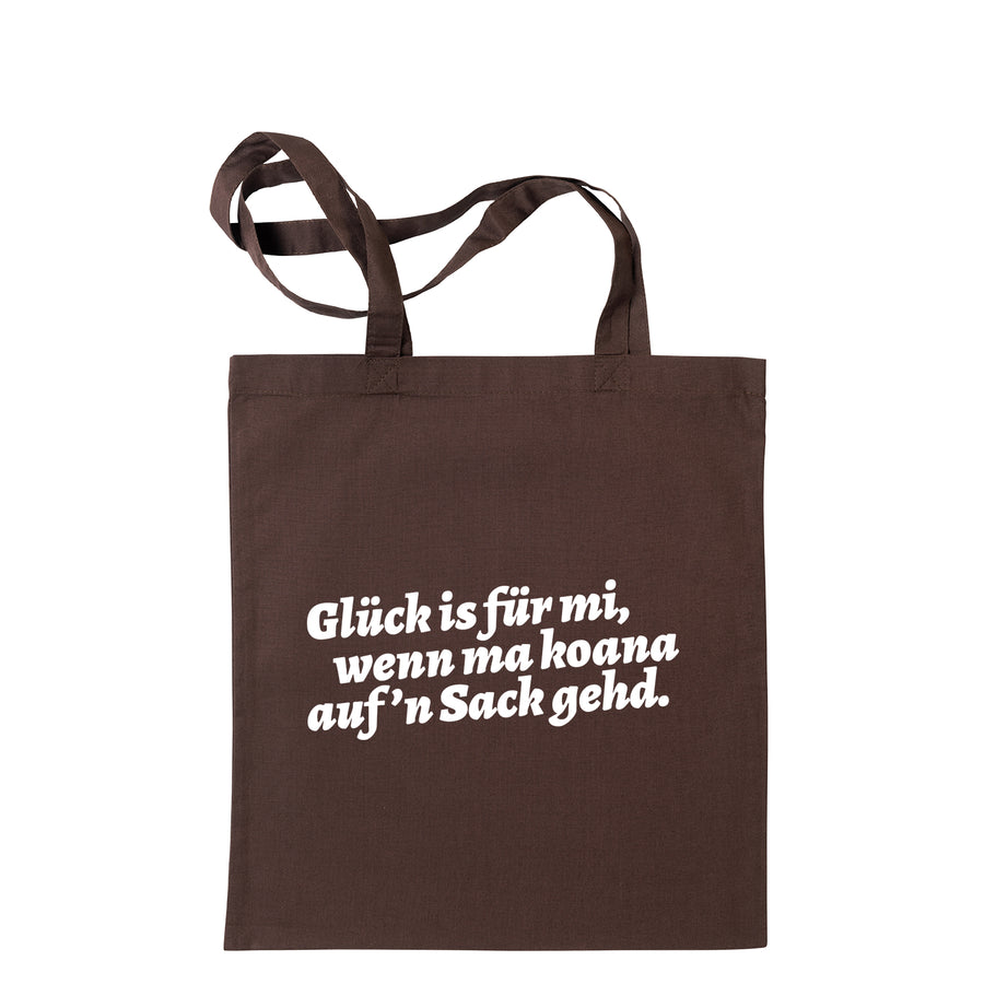 Tasche "Glück is für mi" - meinherzschlag.de
