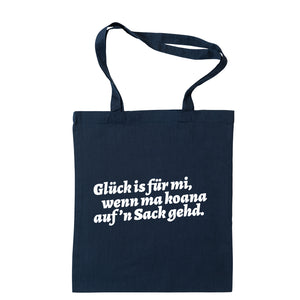 Tasche "Glück is für mi" - meinherzschlag.de