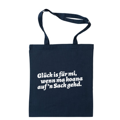 Tasche "Glück is für mi" - meinherzschlag.de