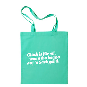 Tasche "Glück is für mi" - meinherzschlag.de