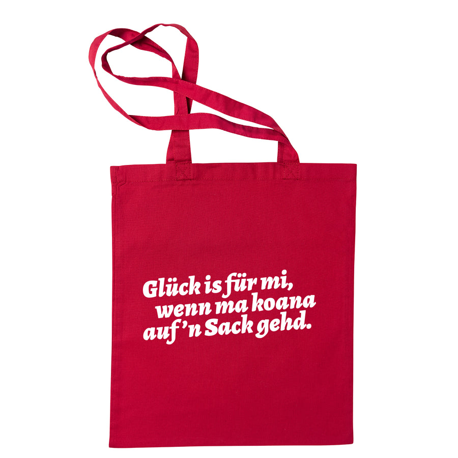 Tasche "Glück is für mi" - meinherzschlag.de