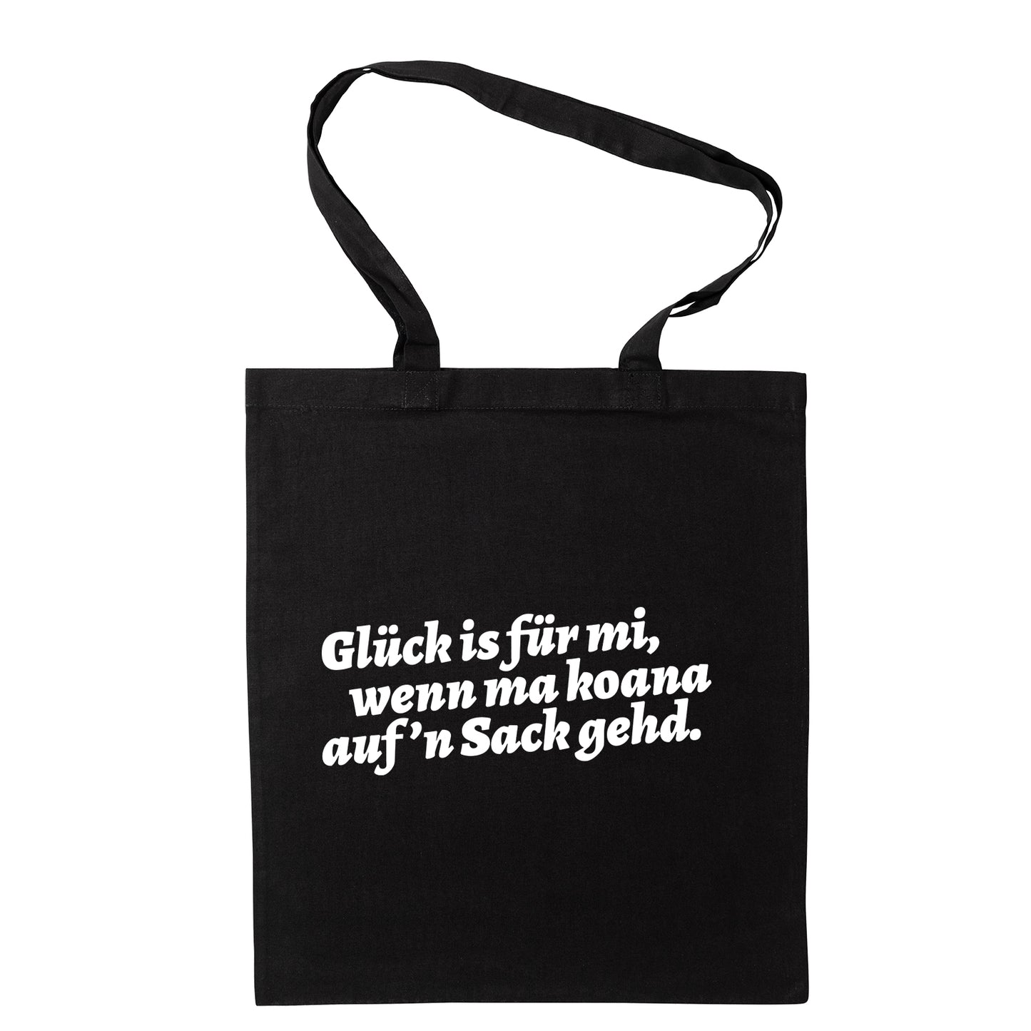 Tasche "Glück is für mi" - meinherzschlag.de