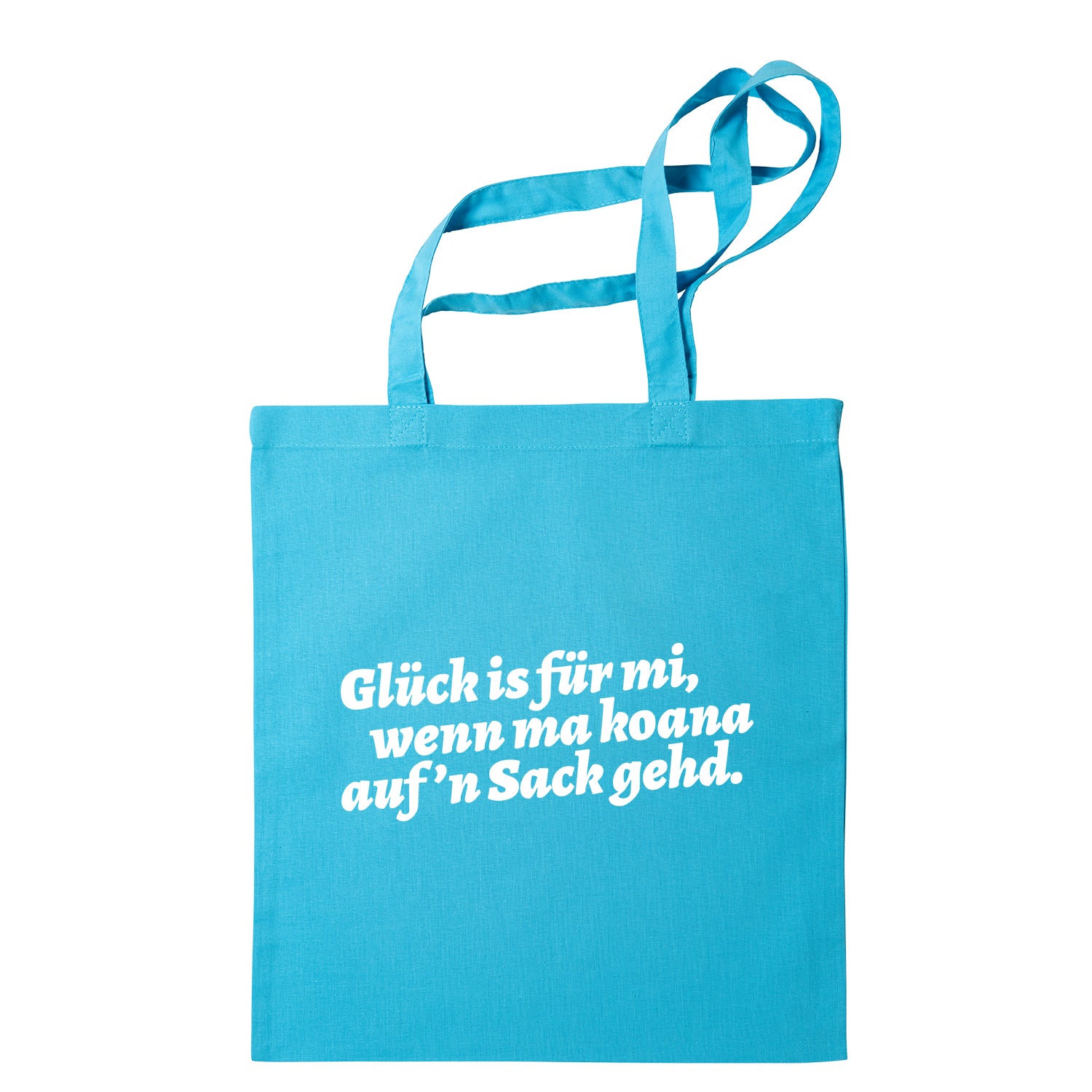 Tasche "Glück is für mi" - meinherzschlag.de