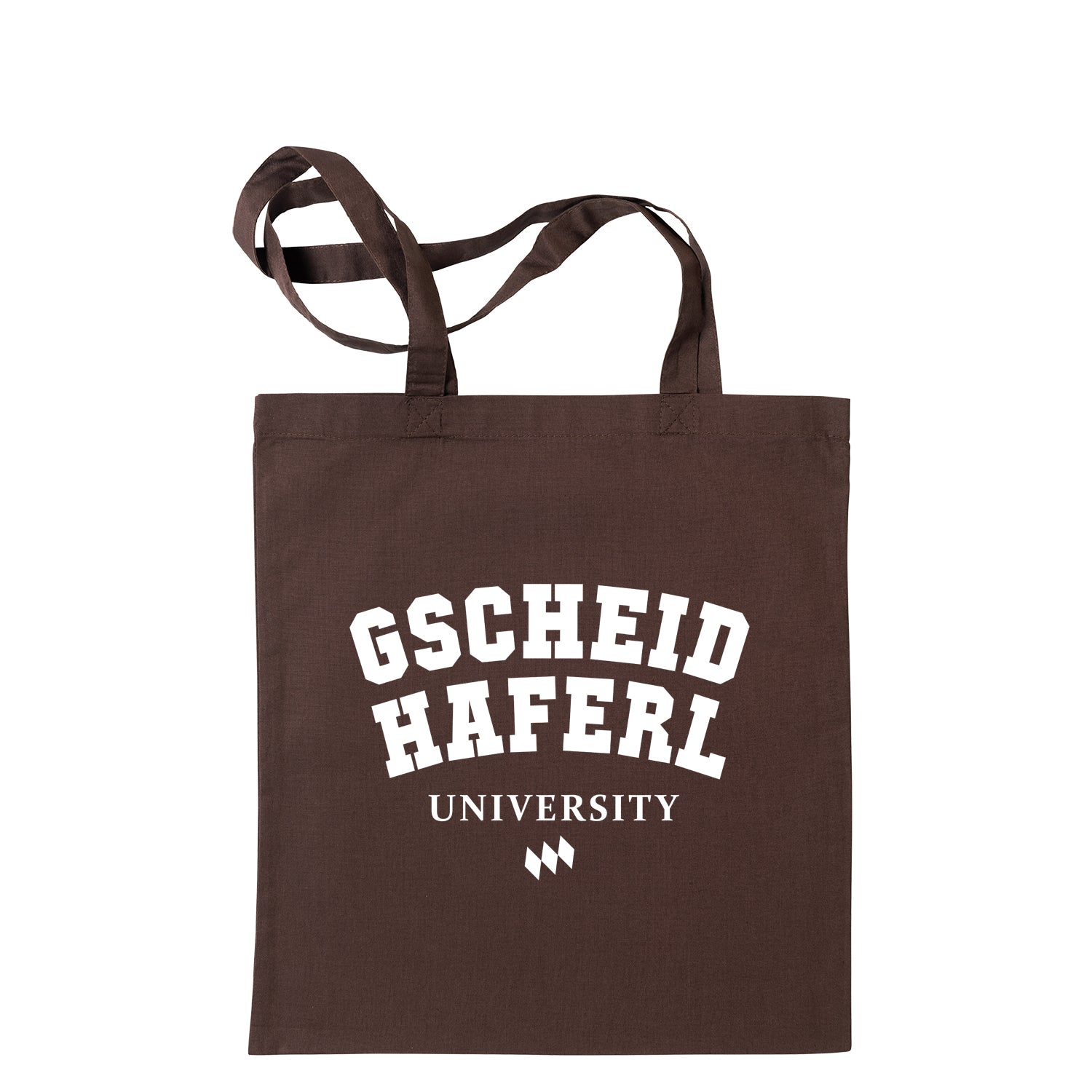 Tasche "Gscheidhaferl University" - meinherzschlag.de