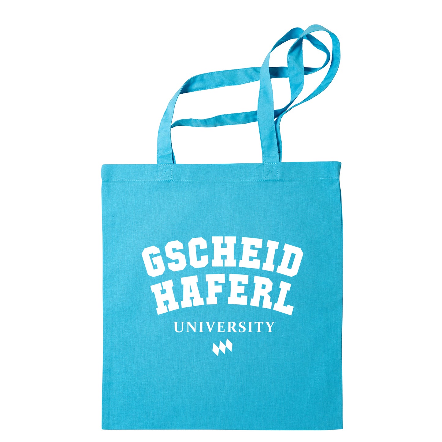 Tasche "Gscheidhaferl University" - meinherzschlag.de