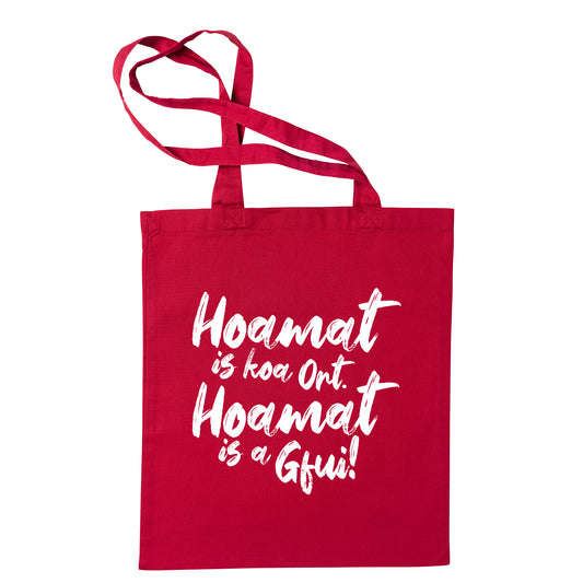 Tasche "Hoamat is a Gfui" - meinherzschlag.de