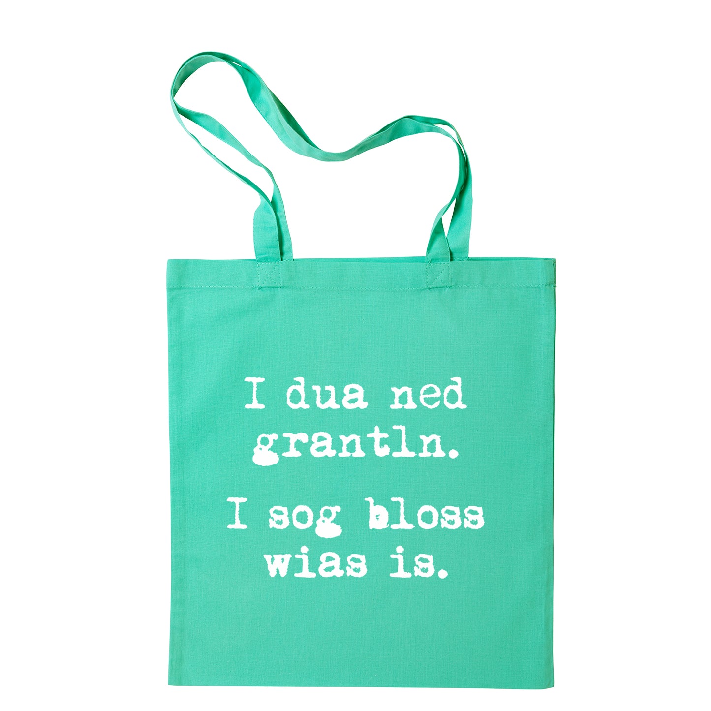Tasche "I sog bloss wia's is" - meinherzschlag.de