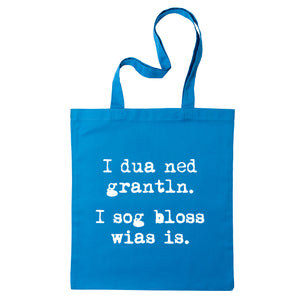 Tasche "I sog bloss wia's is" - meinherzschlag.de