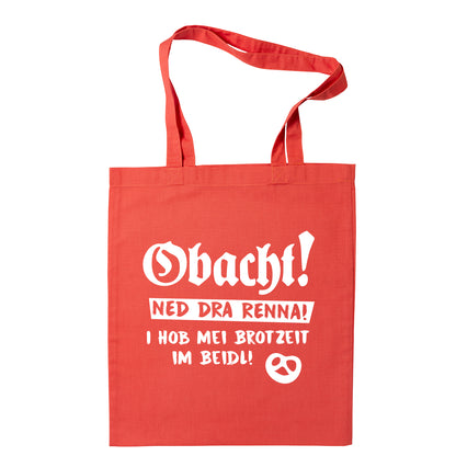 Tasche "Ned dra renna!" - meinherzschlag.de