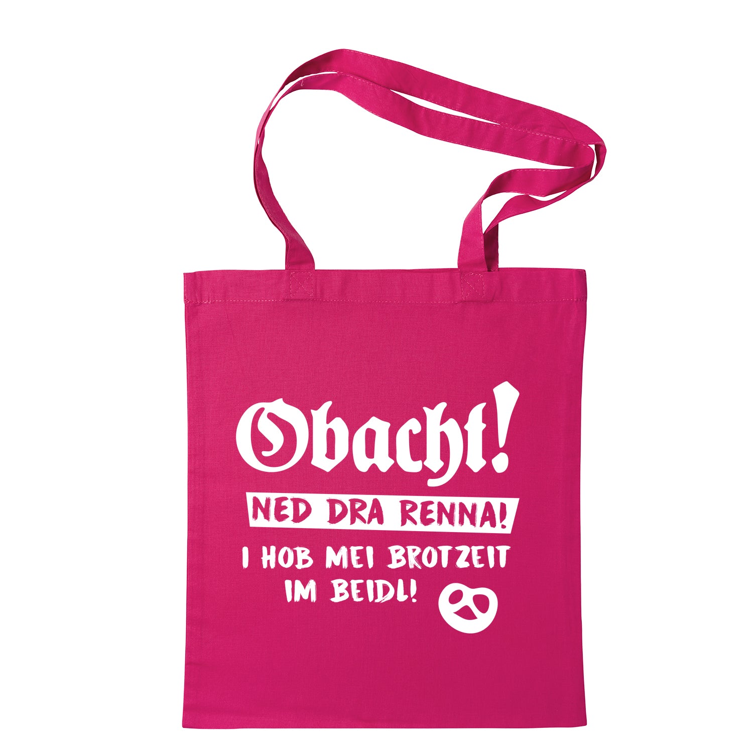 Tasche "Ned dra renna!" - meinherzschlag.de