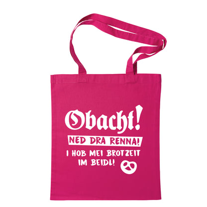 Tasche "Ned dra renna!" - meinherzschlag.de