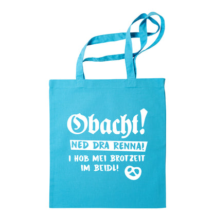 Tasche "Ned dra renna!" - meinherzschlag.de