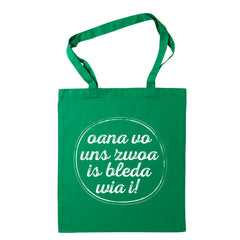 Tasche "Oana vo uns zwoa"