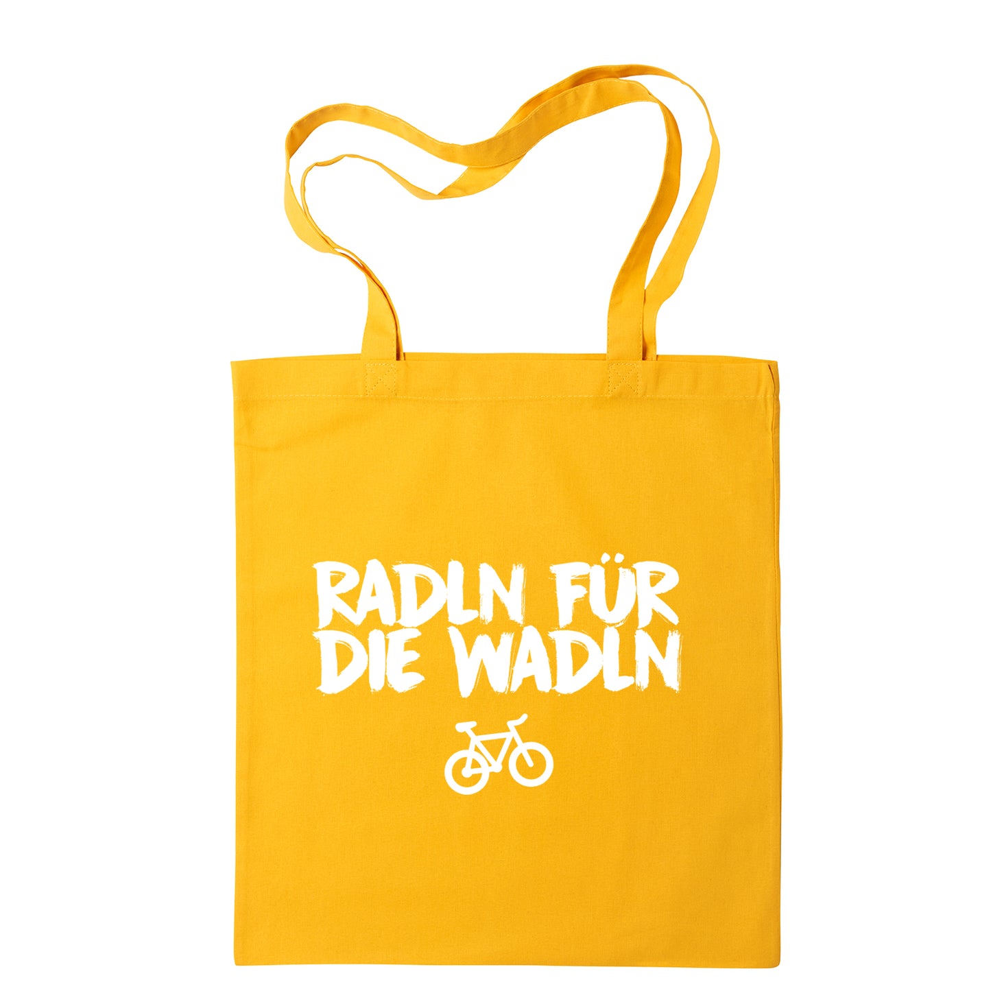 Tasche "Radln für die Wadln" - meinherzschlag.de