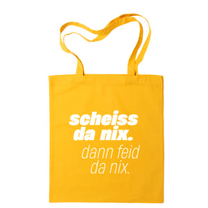 Tasche "Scheiss da nix!" - meinherzschlag.de