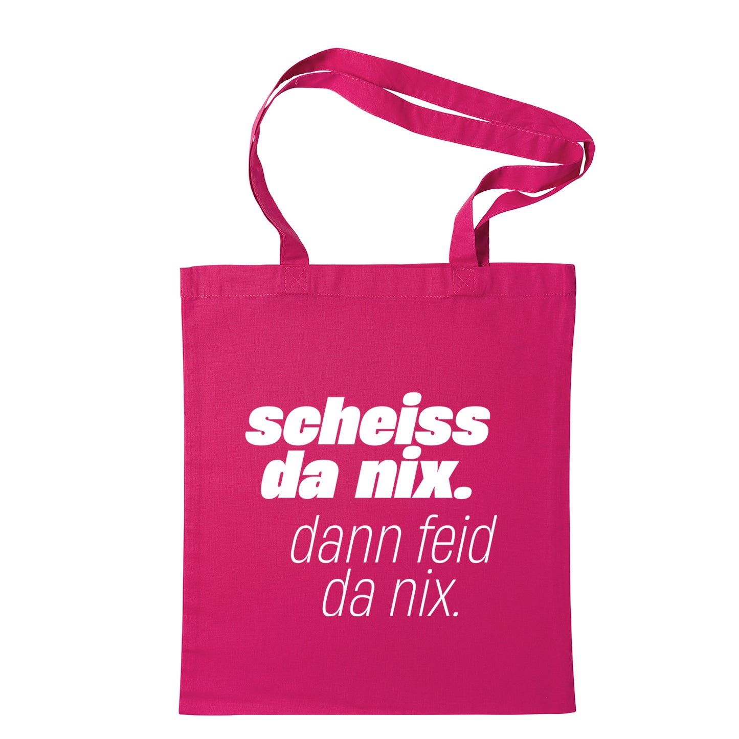 Tasche "Scheiss da nix!" - meinherzschlag.de
