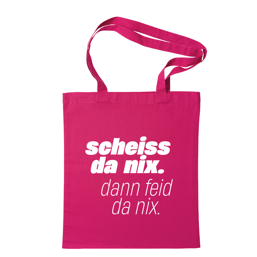 Tasche "Scheiss da nix!" - meinherzschlag.de