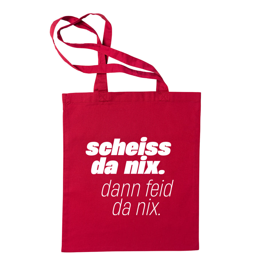 Tasche "Scheiss da nix!" - meinherzschlag.de