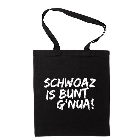 Tasche "Schwoaz" - meinherzschlag.de