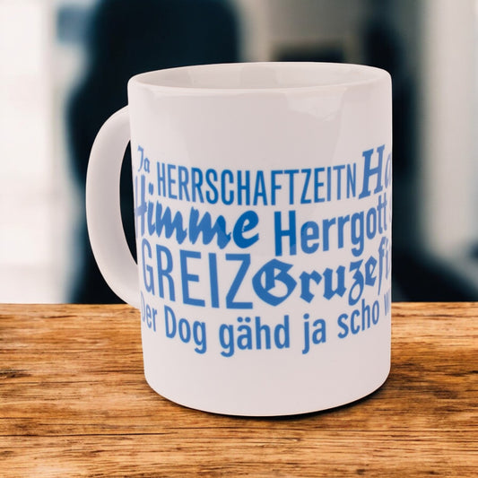 Tasse "Herrschaftzeitn" - meinherzschlag.de
