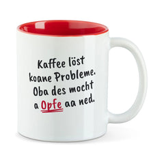 Tasse "Kaffee löst koane Probleme"