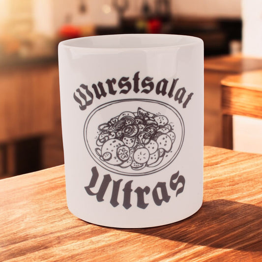Tasse "Wurstsalat Ultras" - meinherzschlag.de