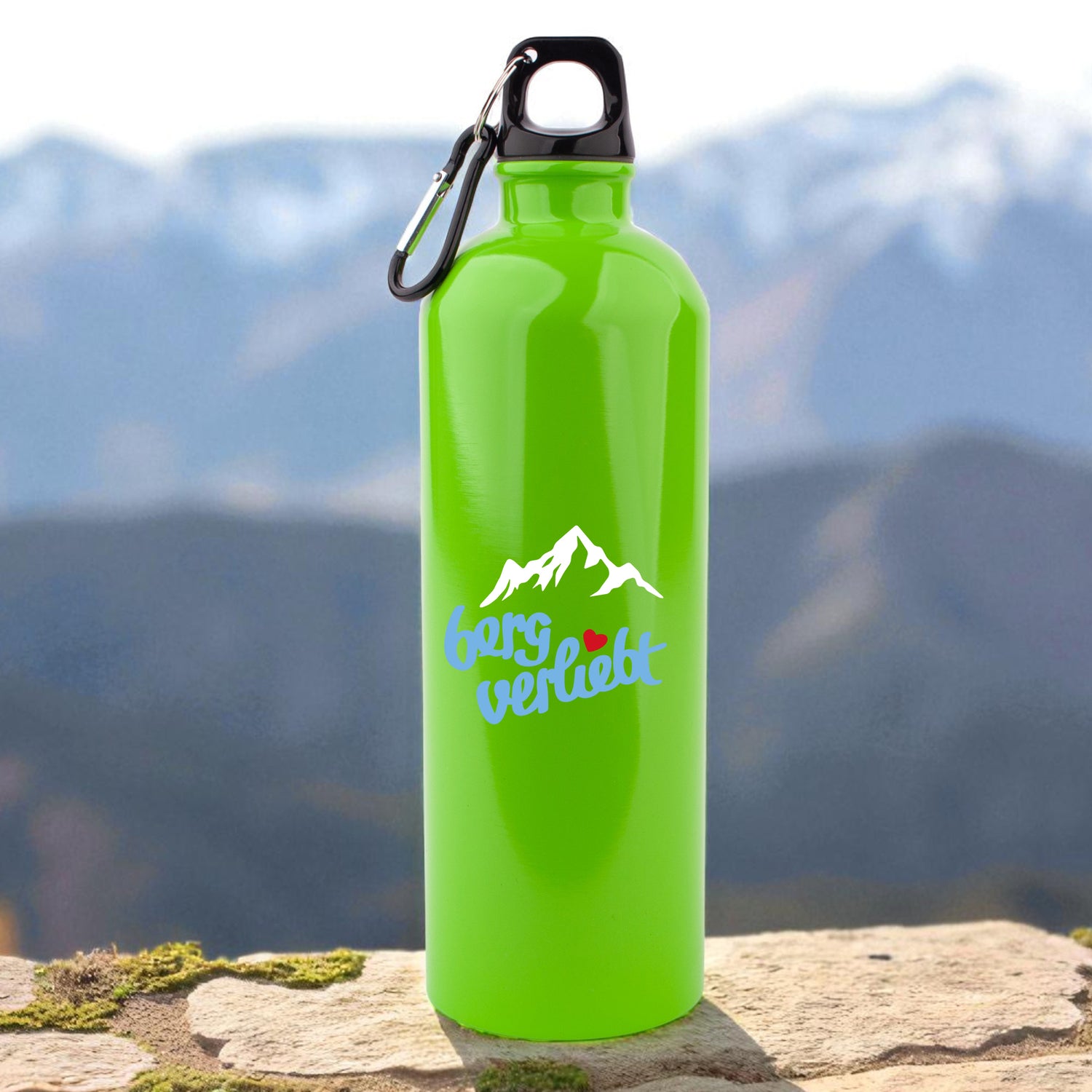 Edelstahl-Trinkflasche &quot;bergverliebt&quot;