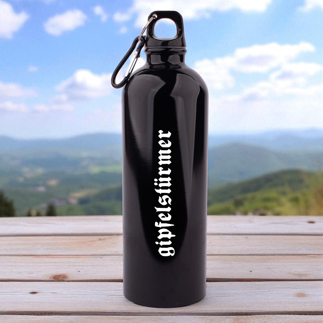 Edelstahl-Trinkflasche &quot;Gipfelstürmer&quot;