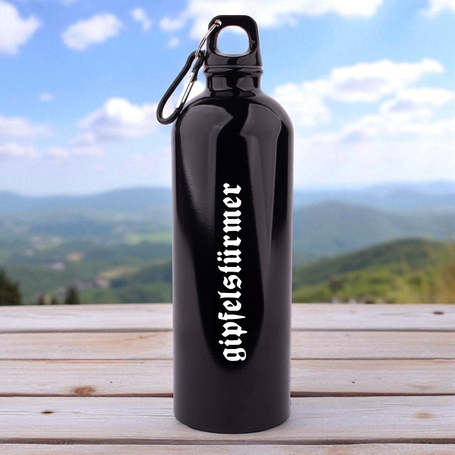 Edelstahl-Trinkflasche &quot;Gipfelstürmer&quot;