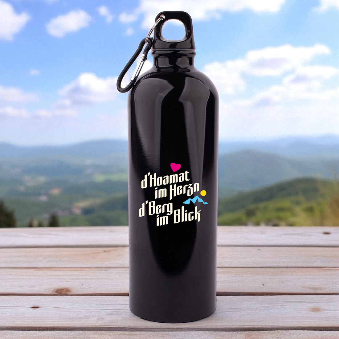 Edelstahl-Trinkflasche &quot;d&