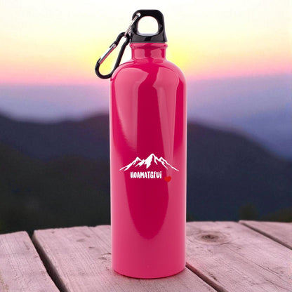 Edelstahl - Trinkflasche "Hoamatgfui" - meinherzschlag.de